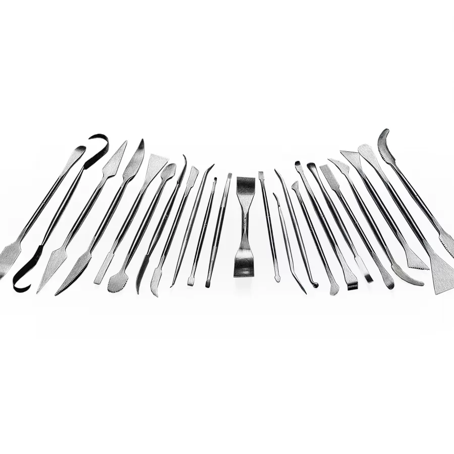 4M SET OF 26 STEEL MODELING TOOLS
