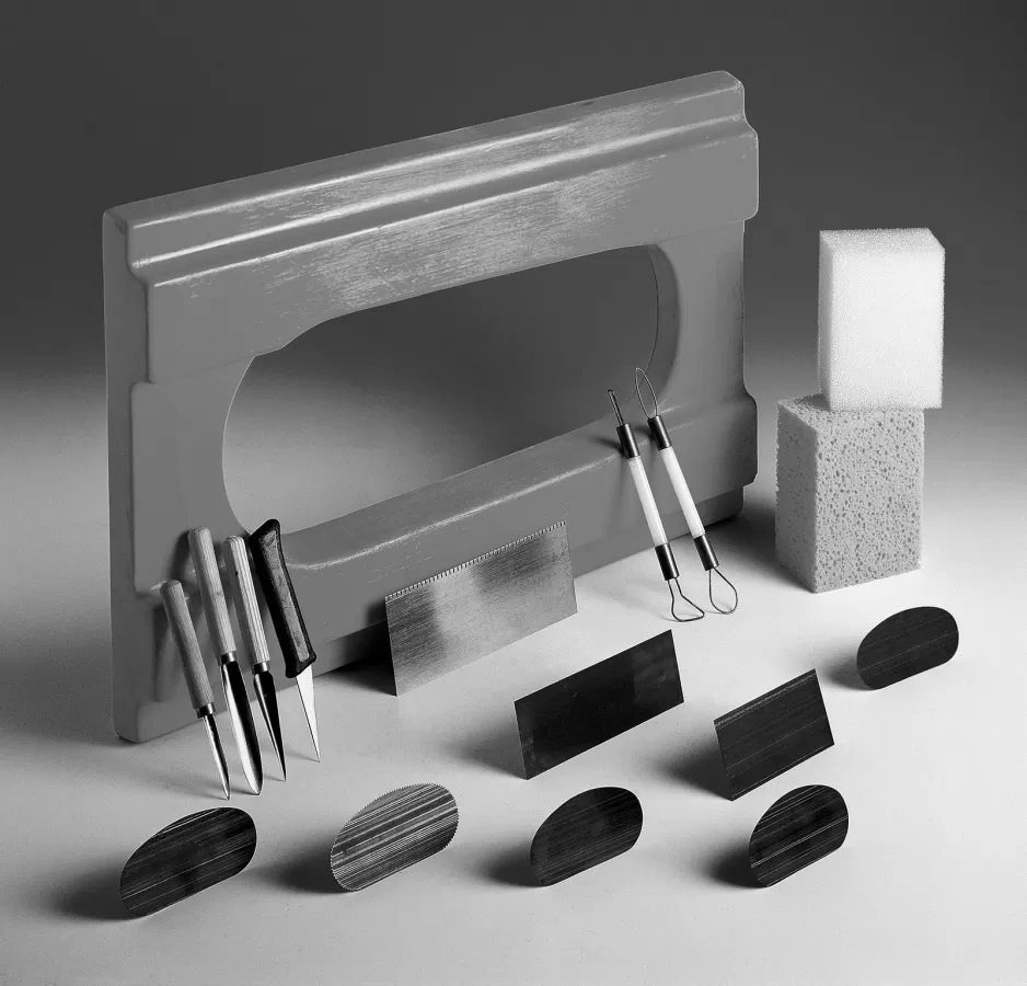 Plaster molds sanitaryware