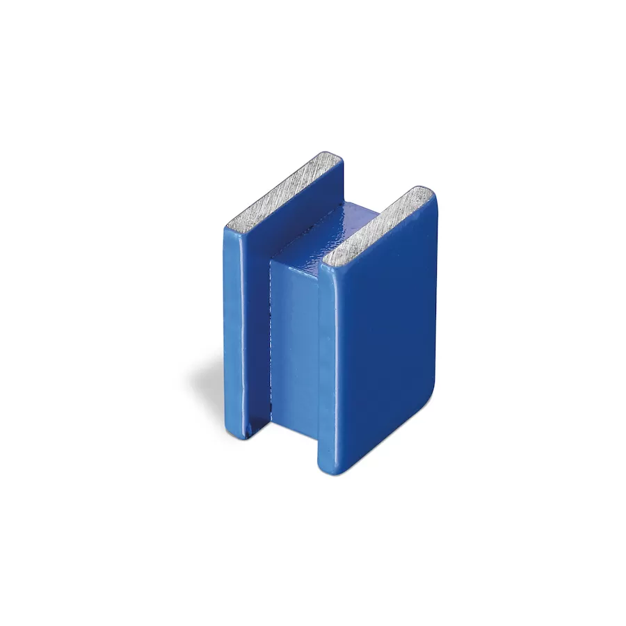 RECTANGULAR BLUE COATED MAGNET 4M 