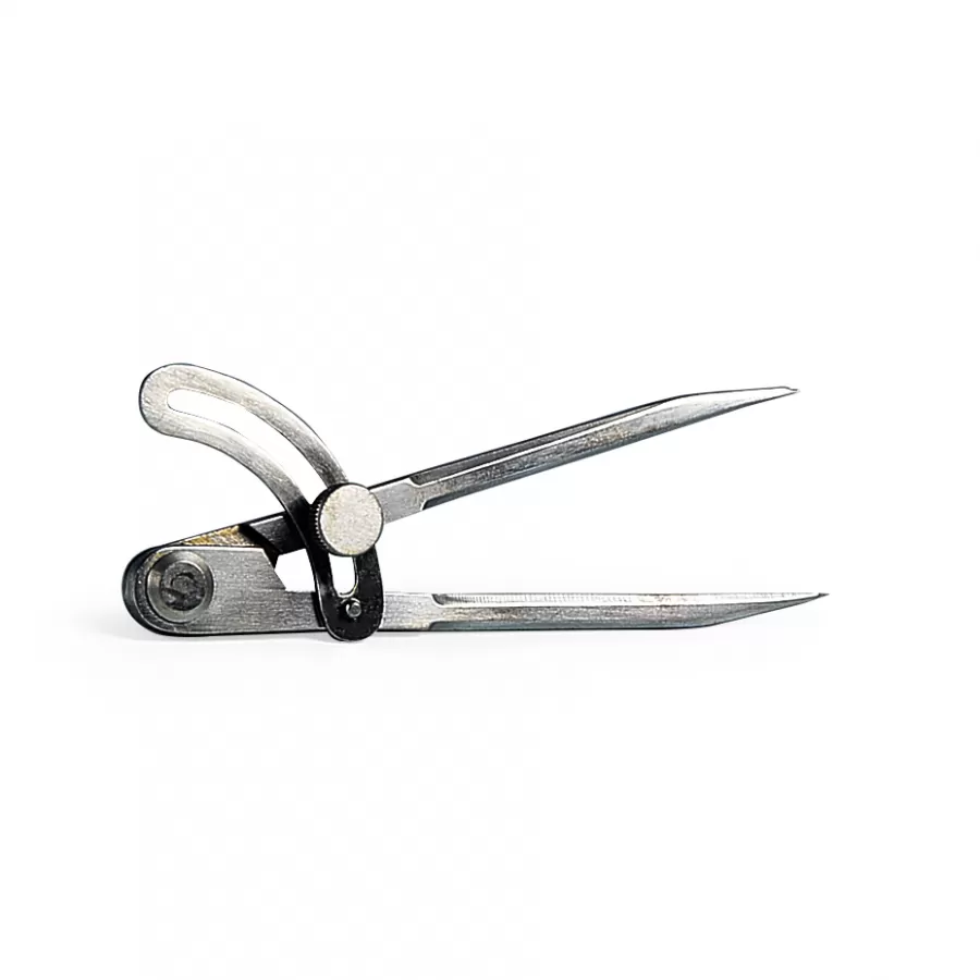 4M STEEEL COMPASS WITH OPENING RAIL