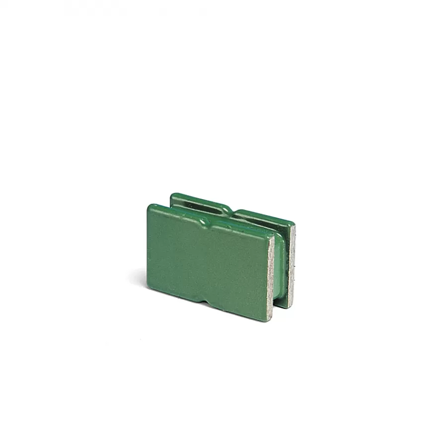 4M RECTANGULAR GREEN COATED MAGNET 